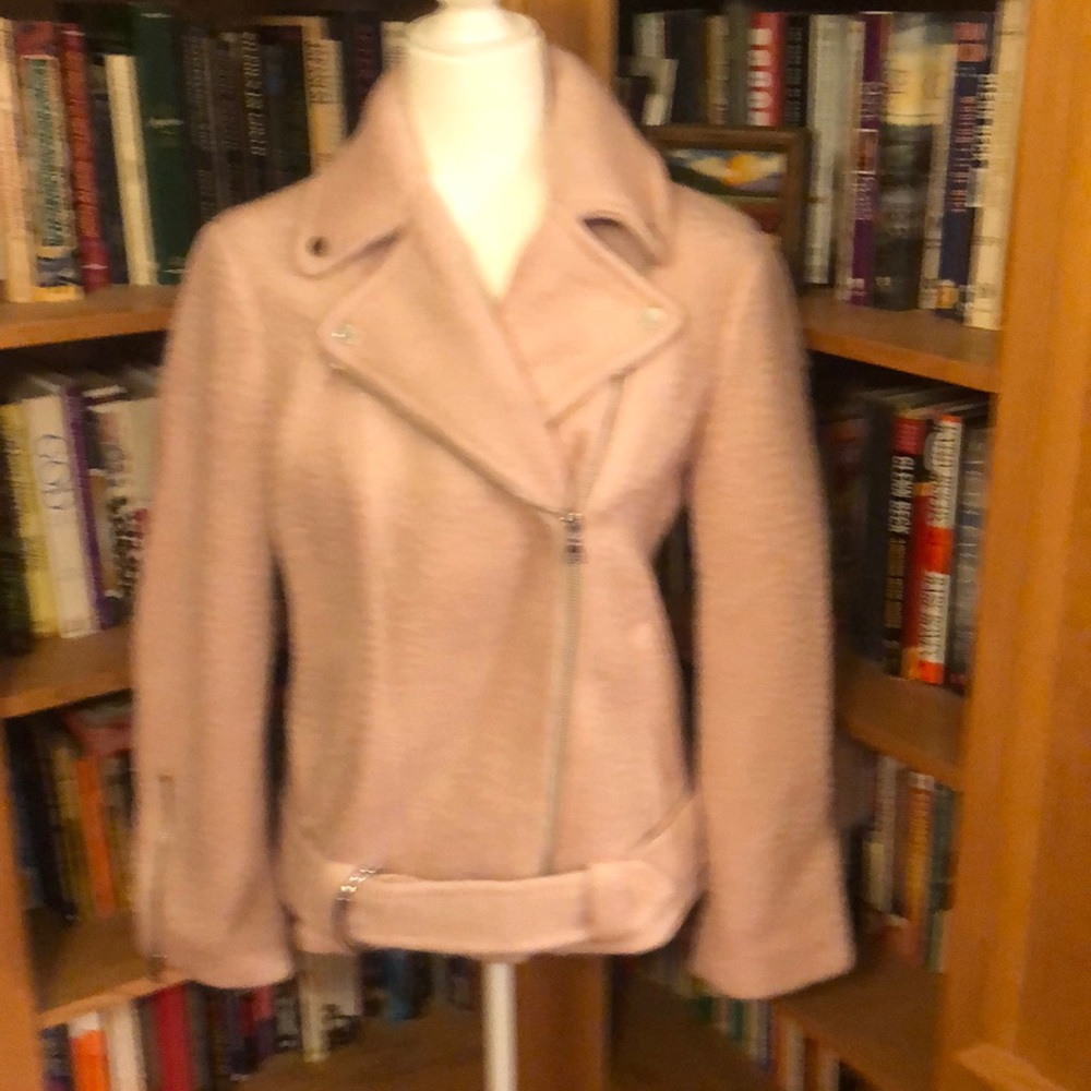 Express Wool Motorcycle Coat Size M - Picture 5 of 8